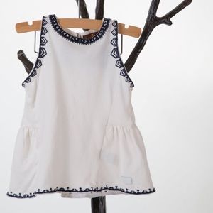 7 For Mankind Size 5 Girls Sleeveless Shirt